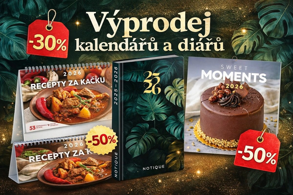 Kalendáře - výprodej - 2026
